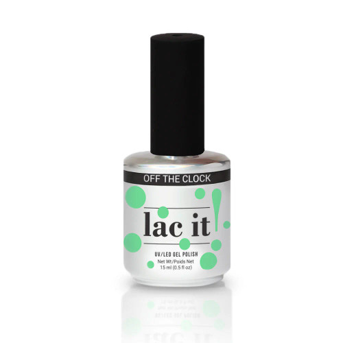 A cool-toned pastel lime-green crème.
