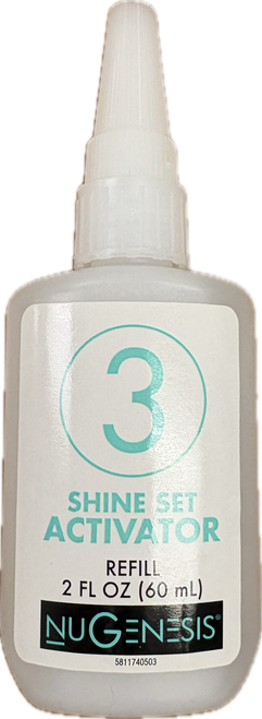 NUGENESIS #3 SHINE SET ACTIVATOR REFILL 2oz