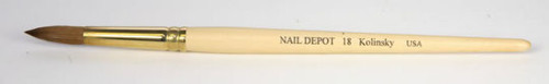 #18 Round Kolinsky Acrylic Brush