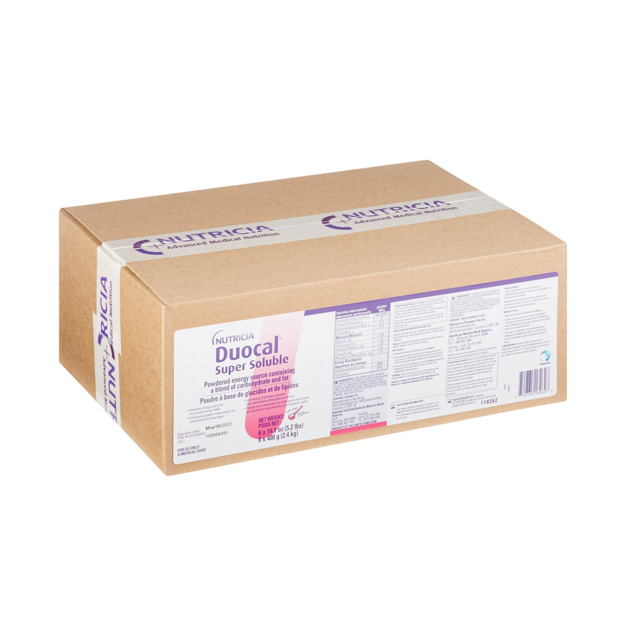 Duocal Script Oral Supplement Duocal Unflavored Powder 14 oz Can