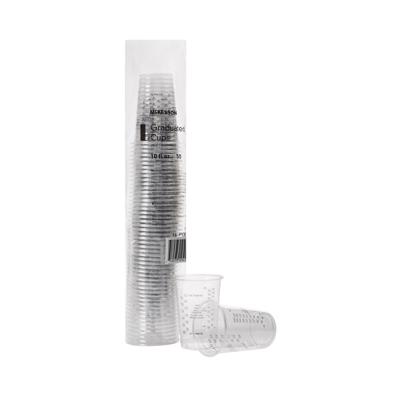10 oz Polyethylene Drinking Cup Clear Disposable