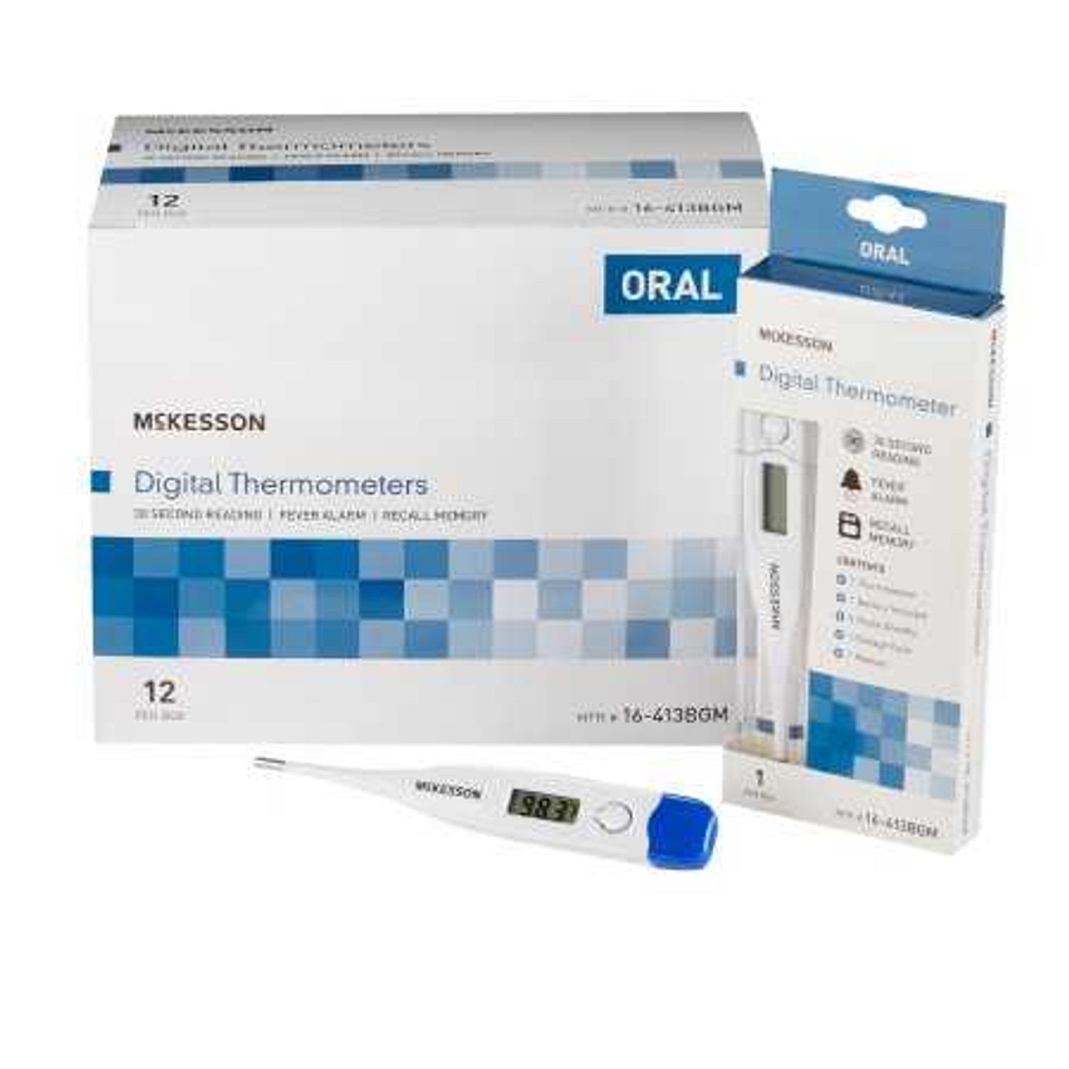 Handheld Digital Oral Probe Thermometers