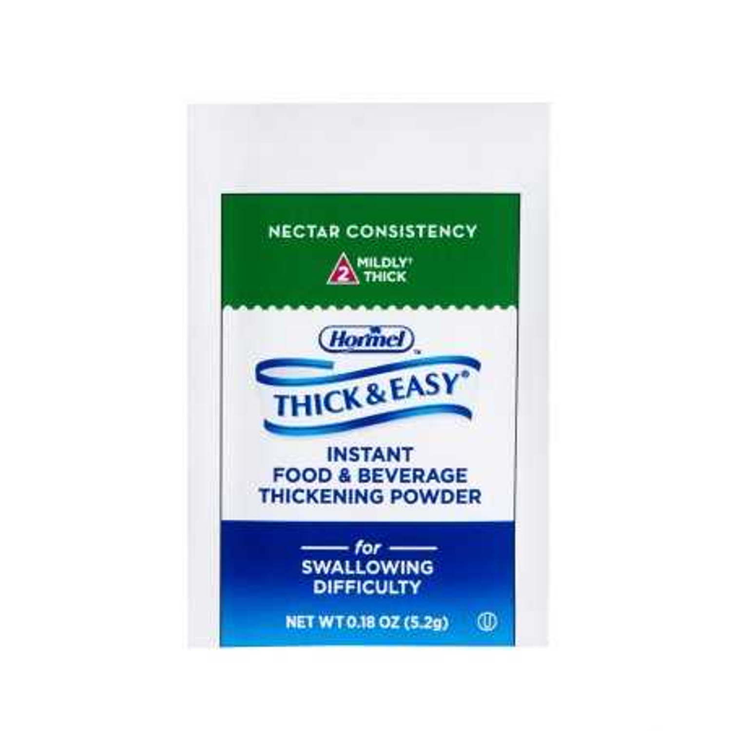 SimplyThick Easy Mix Food and Beverage Thickener 6 Gram Individual Packet Unflavored Gel Nectar Consistency, STIND200L2 - Pack of 200