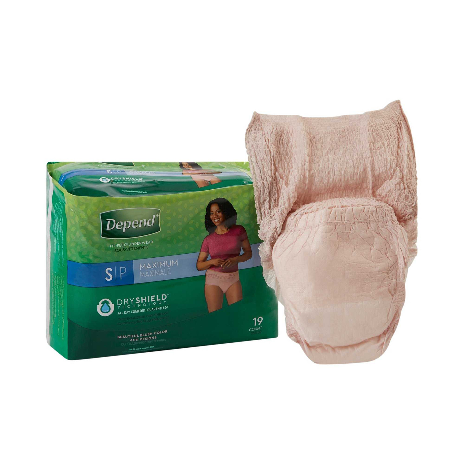 Depend Female Adult Absorbent Underwear Depend Silhouette Pull On with Tear  Away Seams Medium Disposable Heavy Absorbency, 14/PK - Kimberly Clark  Professional 51412 PK - Betty Mills