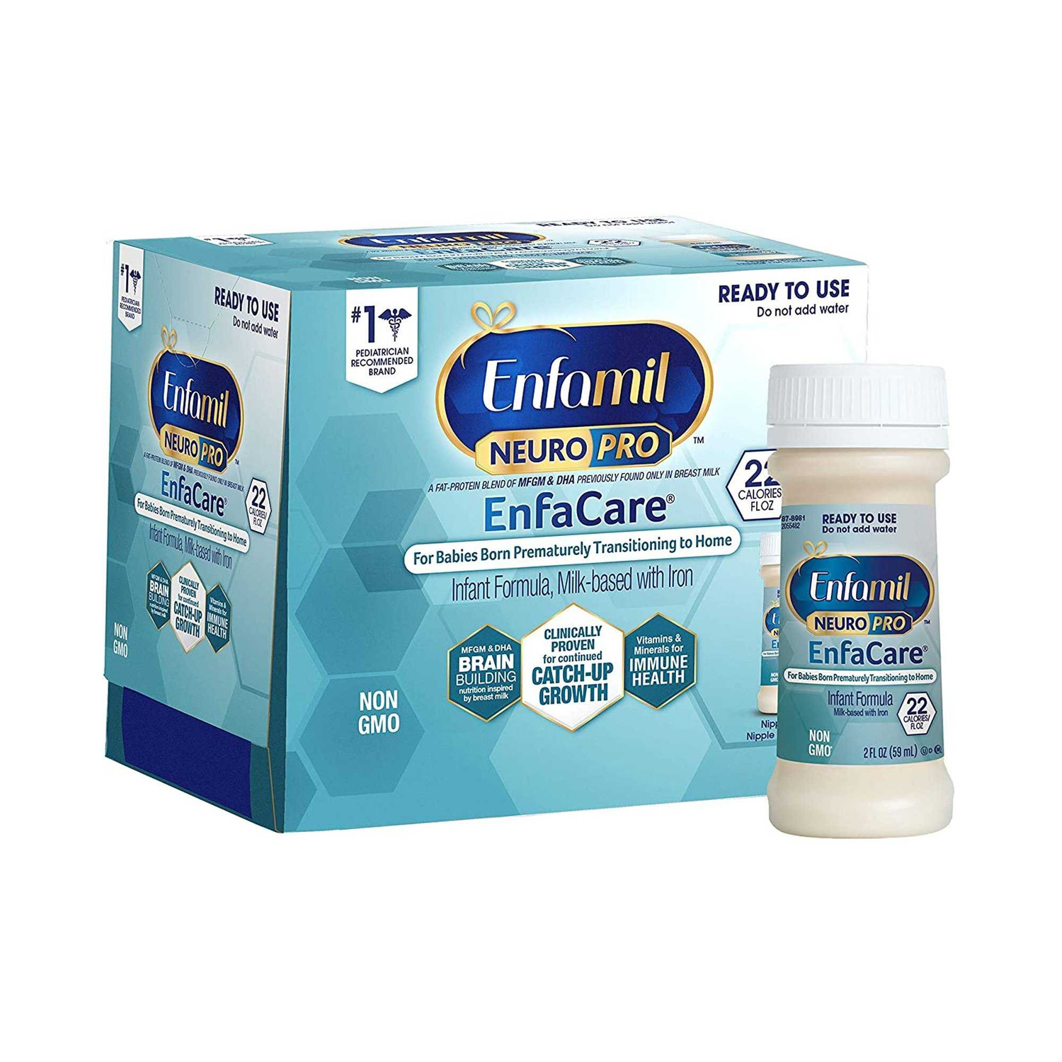 Enfamil® ProSobee® Ready to Use Infant Formula, 2 oz. Nursette Bottle