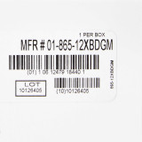 Cuff 2-Tube with Inflation Kit McKesson LUMEON Large Adult Arm 34 to 50 cm Limb Circumference Nylon 01-865-12XBDGM Box/1 01-865-12XBDGM MCK BRAND 803207_BX