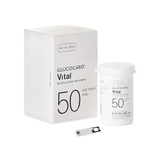 Blood Glucose Test Strips Glucocard Vital 50 Strips per Pack 760050 Box of 50