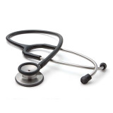 Classic Stethoscope Adscope 603 Black 1-Tube 22 Inch Tube Double Sided Chestpiece 603BK Each/1 603BK AMERICAN DIAGNOSTIC CORP 363826_EA