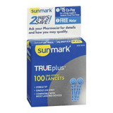 Lancet sunmark TRUEplus Twist Top Lancet Needle 28 Gauge Twist Top 2903300 Box/100 2903300 MCK BRAND 997488_BX