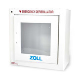 AED Wall Cabinet with Alarm Standard Metal Wall Cabinet with Alarm 17.4 X 17.4 X 8.9 Inch Zoll AED Plus 8000-0855 Each/1 - 80502509 8000-0855 ZOLL MEDICAL CORPORATION 548911_EA