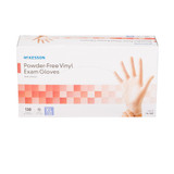 McKesson Exam Glove X-Large NonSterile Vinyl Standard Cuff Length Smooth Clear Not Rated, 14-140, Case of 1300