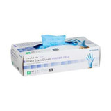 Exam Glove McKesson Confiderm 4.5C NonSterile Blue Powder Free Nitrile Ambidextrous Textured Fingertips Chemo Tested Medium 14-656C Box/100 14-656C MCK BRAND 921603_BX