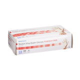 McKesson Exam Glove X-Large NonSterile Stretch Vinyl Standard Cuff Length Smooth Ivory Not Rated, 14-820, Box of 100