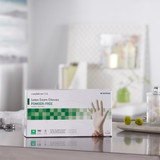 McKesson Confiderm Exam Glove Medium NonSterile Latex Standard Cuff Length Textured Fingertips Ivory Not Rated, 14-426, Case of 1000