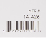 McKesson Confiderm Exam Glove Medium NonSterile Latex Standard Cuff Length Textured Fingertips Ivory Not Rated, 14-426, Case of 1000