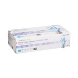 McKesson Confiderm 4.5C Exam Glove Large NonSterile Nitrile Standard Cuff Length Textured Fingertips Blue Chemo Tested, 14-658C, Case of 1000