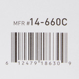 McKesson Confiderm 4.5C Exam Glove X-Large NonSterile Nitrile Standard Cuff Length Textured Fingertips Blue Chemo Tested, 14-660C, Box of 100
