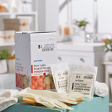 McKesson Perry Surgical Glove Size 8.5 Sterile Latex Standard Cuff Length Smooth Cream Chemo Tested, 20-1085N, Box of 50