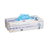 Exam Glove McKesson Confiderm 4.5C NonSterile Blue Powder Free Nitrile Ambidextrous Textured Fingertips Chemo Tested X-Small 14-652C Case/1000 14-652C MCK BRAND 921601_CS