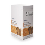 McKesson Perry Surgical Glove Size 8 Sterile Latex Standard Cuff Length Smooth Brown Not Chemo Approved, 20-1380N, Box of 50
