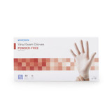 McKesson Confiderm Exam Glove X-Large NonSterile Vinyl Standard Cuff Length Smooth Clear Not Rated, 14-170, Case of 1000