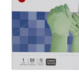McKesson Perry Performance Plus Surgical Glove Size 6.5 Sterile Polyisoprene Standard Cuff Length Smooth Green Chemo Tested, 20-2065N, Box of 50