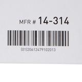 McKesson Confiderm Exam Glove Small NonSterile Latex Standard Cuff Length Smooth Ivory Not Rated, 14-314, Case of 1000