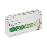 McKesson Confiderm Exam Glove X-Large NonSterile Latex Standard Cuff Length Fully Textured Ivory Not Rated, 14-1384, Case of 1000