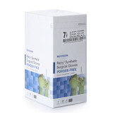 McKesson Perry Performance Plus Surgical Glove Size 7.5 Sterile Polyisoprene Standard Cuff Length Smooth Green Chemo Tested, 20-2075N, Case of 200