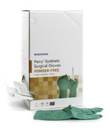 Surgical Glove McKesson Perry Performance Plus Sterile Dark Green Powder Free Neoprene Hand Specific Smooth Chemo Tested Size 5.5 20-2555N Box/100 20-2555N MCK BRAND 1044735_BX