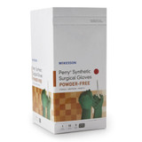 McKesson Perry Performance Plus Surgical Glove Size 7 Sterile Polychloroprene Standard Cuff Length Smooth Dark Green Chemo Tested, 20-2570N, Case of 200