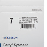 McKesson Perry Performance Plus Surgical Glove Size 7 Sterile Polyisoprene Standard Cuff Length Smooth Green Chemo Tested, 20-2070N, Case of 200