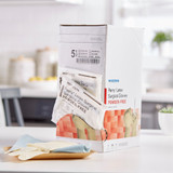 McKesson Perry Surgical Glove Size 5.5 Sterile Latex Standard Cuff Length Smooth Cream Not Chemo Approved, 20-1055N, Box of 50