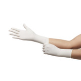 McKesson Perry Surgical Glove Size 5.5 Sterile Latex Standard Cuff Length Smooth Cream Not Chemo Approved, 20-1055N, Box of 50