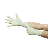 McKesson Perry Performance Plus Surgical Glove Size 5.5 Sterile Polyisoprene Standard Cuff Length Smooth Green Chemo Tested, 20-2055N, Case of 200