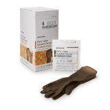 McKesson Perry Surgical Glove Size 6 Sterile Latex Standard Cuff Length Smooth Brown Not Chemo Approved, 20-1360N, Case of 200