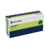 Halyard Exam Glove Large NonSterile Vinyl Standard Cuff Length Smooth Clear Not Rated, 55033, Box of 100