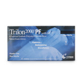Trilon 2000 PF with MC3 Exam Glove Large NonSterile Stretch Vinyl Standard Cuff Length Smooth Ivory Not Rated WITH PROP. 65 WARNING, 25-970, Box of 100