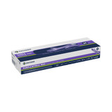 Purple Nitrile Max Exam Glove Medium NonSterile Nitrile Extended Cuff Length Fully Textured Purple Not Rated, 44993, Case of 400