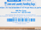 McKesson Infectious Linen Bag Infectious Linen 40 to 45 gal. Yellow 40 X 46 Inch, 03-5145, Case of 100