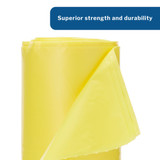 McKesson Infectious Linen Bag Infectious Linen 40 to 45 gal. Yellow 40 X 46 Inch, 03-5145, Case of 100