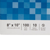 McKesson Reclosable Bag 8 X 10 Inch Polyethylene Clear Zipper Closure, 4581, Case of 30