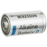 McKesson Alkaline Battery D Cell 1.5V Disposable 24 Pack, 4858, Case of 144