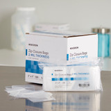 McKesson Reclosable Bag 2 X 3 Inch Polyethylene Clear Zipper Closure, 4573, Case of 120