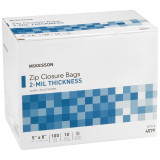 Zip Closure Bag McKesson 5 X 8 Inch Polyethylene Clear 4579 Case/4000 4579 MCK BRAND 1057373_CS Zip Closure Bag McKesson 5 X 8 Inch Polyethylene Clear 4579 Case/4000 4579 MCK BRAND 1057373_CS