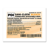 Surface Disinfectant Cleaner Sani-Cloth Bleach Wipe 40 Count Individual Packet Manual Pull Chlorine Scent H58195 Case/400 H58195 PDI/NICE-PAK 868718_CS