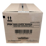 Sani-Cloth Bleach Surface Disinfectant Cleaner Premoistened Germicidal Manual Pull Wipe 65 Count Canister Chlorine Scent NonSterile, P25784, Case of 6