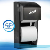 Scott Toilet Tissue White 1-Ply Standard Size Cored Roll 1210 Sheets 4 X 4.1 Inch 05102 Case/80 5102 Scott 506916_CS Scott Toilet Tissue White 1-Ply Standard Size Cored Roll 1210 Sheets 4 X 4.1 Inch 05102 Case/80 5102 Scott 506916_CS