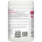 Dispatch with Bleach Surface Disinfectant Cleaner Premoistened Manual Pull Wipe 150 Count Canister Fruity Floral Bleach Scent NonSterile, 69150, Pack of 150