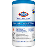 Clorox Healthcare Surface Disinfectant Cleaner Premoistened Bleach Germicidal Manual Pull Wipe 150 Count Canister Floral Scent NonSterile, 30577, Pack of 1